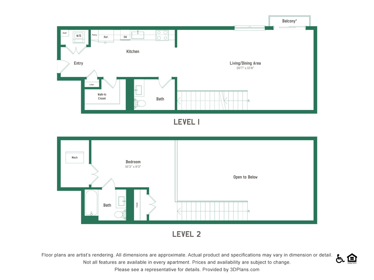 Floor plan layout diagram for JML - A17-L
